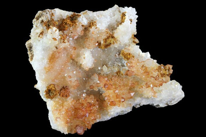 Quartz Cluster with Iron/Manganese Oxide - Diamond Hill, SC #70207